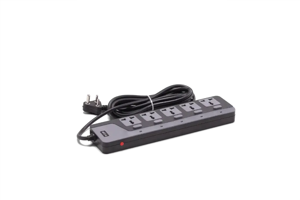 xLab 4 Universal Sockets - 1.5 Meters, Pure Copper Power Extension Board with 4 Individual Switches (XEC-440N15)