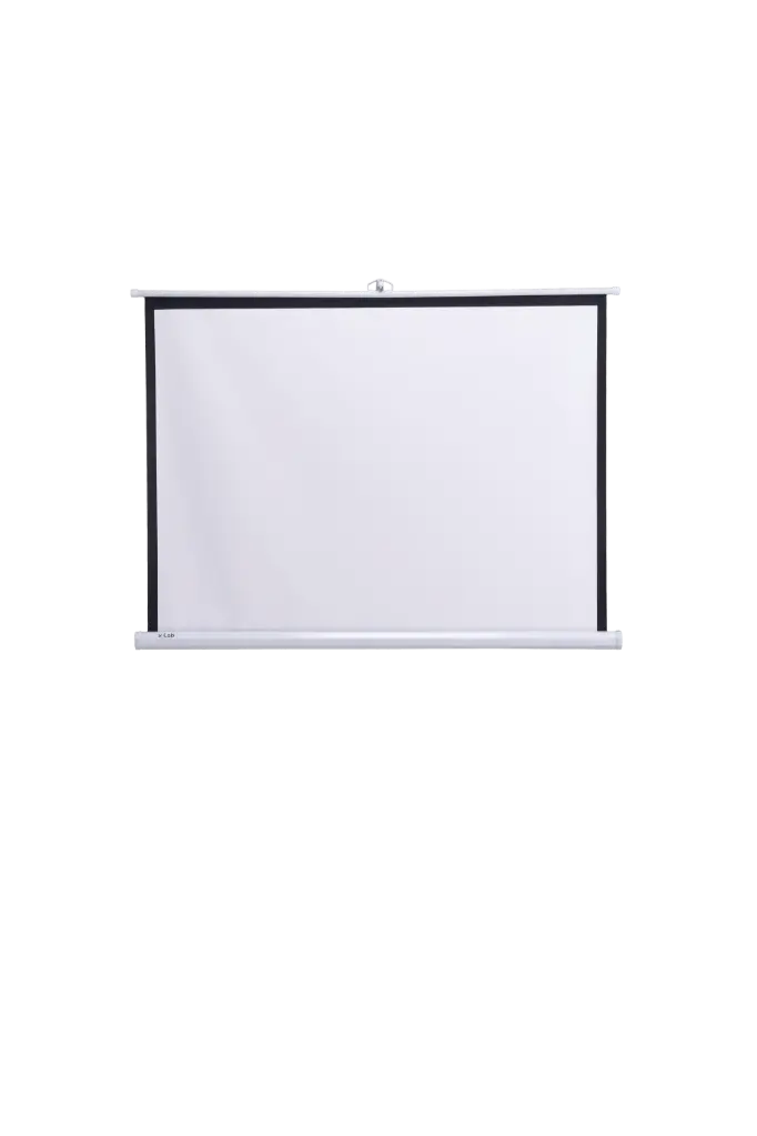 xLab XPSER-200" Projector Screen, 4:3 Matte White, 0.42mm Thickness Electric