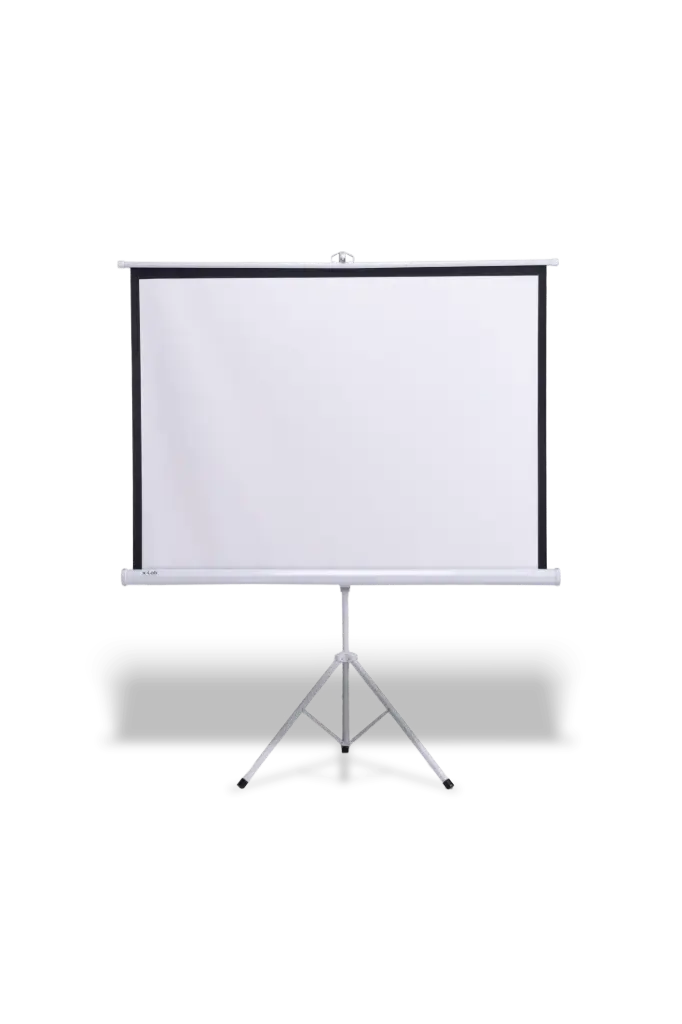 xLab XPSTS-120 Projector Screen,Tripod 120", 4:3 Matte White ,0.38 mm Thickness