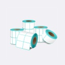 xLab XTL-3930DT-2C Thermal Label Stickers, 39mm*30mm*2000pcs